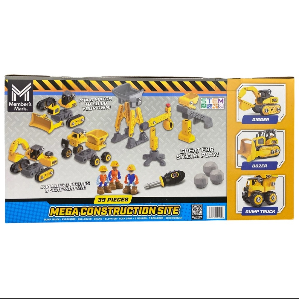 Yellow Construction Vehicle Playset Cars & Vehicles - Picture 2 of 2